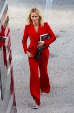 EMILY BLUNT on the Set of The Pain Hustlers in Miami 08/29/2022