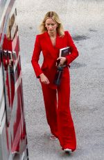 EMILY BLUNT on the Set of The Pain Hustlers in Miami 08/29/2022