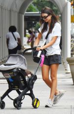 EMILY RATAJKOWSKI Out with Her Baby in New York 08/01/2022