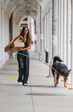 EMILY RATAJKOWSKI Out with Her Dog in New York 08/18/2022