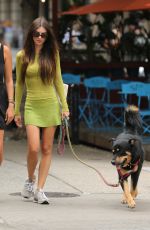 EMILY RATAJKOWSKI Walks Her Dog Out in New York 08/10/2022