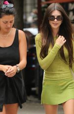 EMILY RATAJKOWSKI Walks Her Dog Out in New York 08/10/2022
