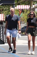 EMMA KROKDAL and Dolph Lundgren Buy Some Medicine in West Hollywood 08/05/2022
