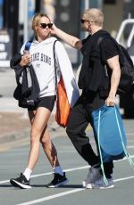 EMMA MCKEON Leaves a Workout on Gold Coast 08/17/2022