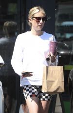 EMMA ROBERTS Leaves Earthbar in West Hollywood 08/29/2022