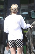 EMMA ROBERTS Leaves Earthbar in West Hollywood 08/29/2022