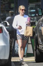 EMMA ROBERTS Leaves Earthbar in West Hollywood 08/29/2022
