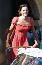 EMMA WATSON and Brandon Green Out in Venice 08/20/2022