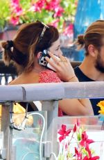 EMMA WATSON and Brandon Green Out in Venice 08/20/2022