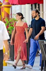 EMMA WATSON and Brandon Green Out in Venice 08/20/2022