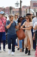 EMMA WATSON Out and About in Venice 08/25/2022 