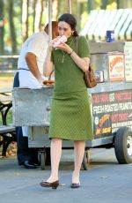 EMMY ROSSUM and Christopher on the Set of The Crowded Room in Brooklyn 08/03/2022