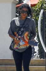 ENIKO PARRISH Out at Calabasas Commons Mall 08/22/2022