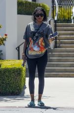 ENIKO PARRISH Out at Calabasas Commons Mall 08/22/2022