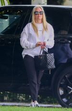 ERIKA JAYNE Arrives at Her Home in Los Angeles 08/03/2022