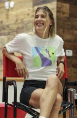 EUGENIE BOUCHARD Hosts a Q&A Session in Cancouver 08/13/2022