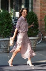 EVA LONGORIA Arrives at Bowery Hotel in New York 08/25/2022