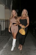 EVE and JESS GALE at MNKY HSE in London 08/10/2022