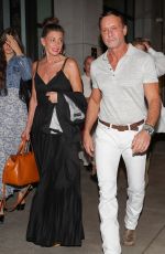 FAITH HILL and Tim McGraw Out for Family Dinner at Polo Bar in New York 08/13/2022