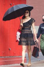FAMKE JANSSEN Out and About in New York 08/01/2022