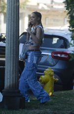 FKA TWIGS Out and About in Los Angeles 08/20/2022