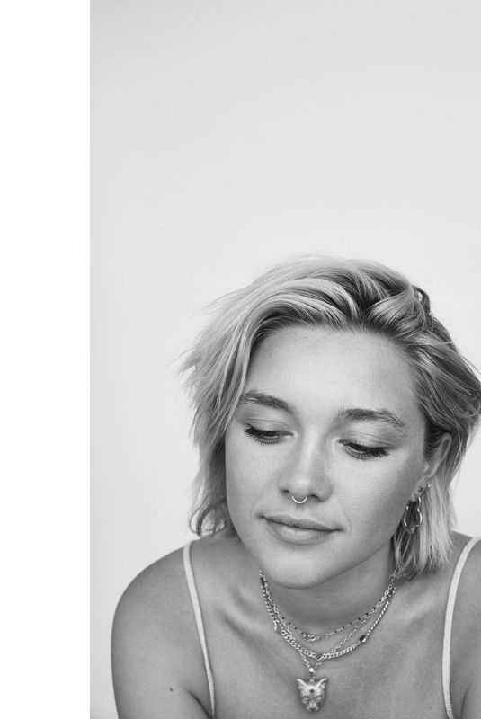 FLORENCE PUGH at a Photoshoot, August 2022