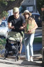 FREIDA PINTO and Cory Tran Out with Their Baby in Los Feliz 08/29/2022