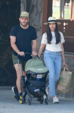 FREIDA PINTO and Cory Tran Out with Their Baby in Los Feliz 08/29/2022