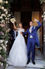 FRIDA AASEN and Tommy Chiabra - Wedding Photos for Vogue Scandinavia 074/14/2022
