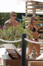 GABBY ALLEN in Bikini at Pool at Nobu Hotel in Ibiza 08/10/2022
