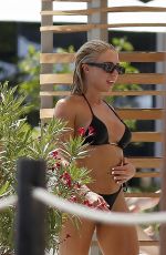 GABBY ALLEN in Bikini at Pool at Nobu Hotel in Ibiza 08/10/2022