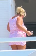 GEMMA COLLINS and Rami Hawash on Vacation in Mykonos 08/28/2022