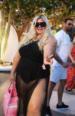 GEMMA COLLINS on Vacation in Mykonos 08/28/2022