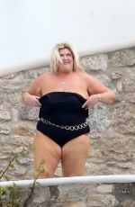 GEMMA COLLINS on Vacation in Mykonos 08/28/2022