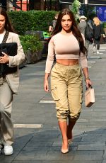 GEMMA OWEN Arrives at Global Radio in London 08/17/2022