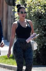 GEORGINA RODRIGUEZ Arrives at a Gym in Cheshire 08/11/2022