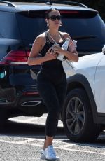 GEORGINA RODRUIGUEZ Out in Her Gym Outfit in Cheshire 08/21/2022
