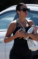 GEORGINA RODRUIGUEZ Out in Her Gym Outfit in Cheshire 08/21/2022