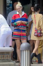 GIGI, BELLA and YOLANDA HADID Out in Malibu 08/19/2022