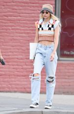 GIGI HADID and LEAH MCCAARTHY Out in New York 08/03/2022