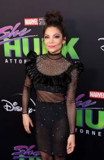 GINGER GONZAGA at She-hulk: Attorney at Law Premiere in Los Angeles 08/15/2022