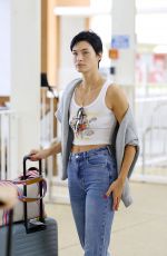 GRACE ELIZABETH Arrives at Venice Airport 08/30/2022