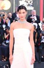 GRACE ELIZABETH at White Noise Premiere and Opening Ceremony at 79th Venice International Film Festival 08/31/2022