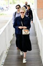 GRETA GERWIG Arrives at Venice Airport 08/29/2022