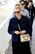 GRETA GERWIG Arrives at Venice Airport 08/29/2022