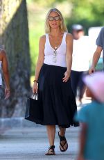 GWYNETH PALTROW Out and About in The Hamptons 08/25/2022