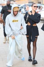 HAILEY and Justin BIEBER Aarrives at Kendall