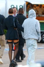 HAILEY and Justin BIEBER Aarrives at Kendall