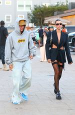 HAILEY and Justin BIEBER Aarrives at Kendall