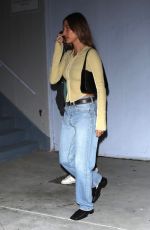 HAILEY and Justin BIEBER Arrives at Churchome in Los Angeles 08/24/2022